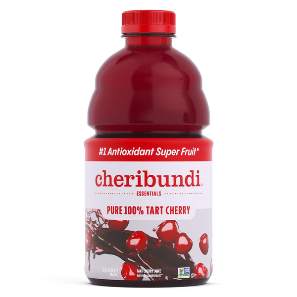 Cheribundi 100% Tart Cherry Juice Pure | Unsweetened Tart Cherry Juice |