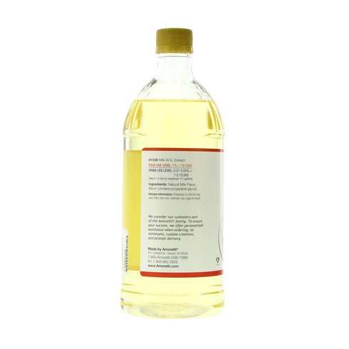 2 oz Amoretti - Milk Extract Water Soluble - Highly Concentrated & Perfect For Pastry, Savory, Brewing, and more