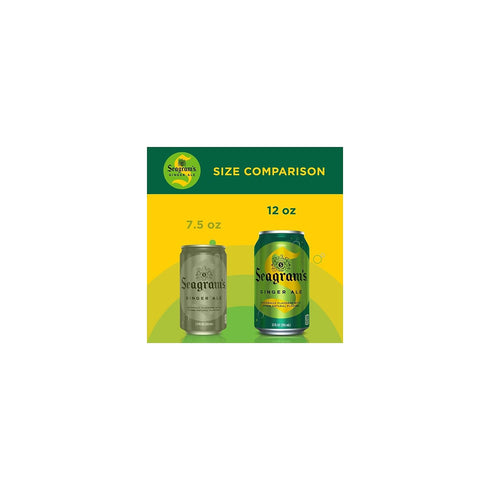 Seagram's 12 oz., 24/Carton Ginger Ale