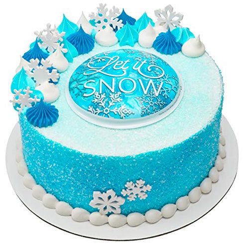 Edible Beach Ocean Water Cake & Cupcake Decoration Topper, Coarse Sparkling Water Confetti Sprinkles