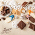 8.5 Asher Potato Chips Milk Coffee Chocolate, Ounce Bag (Milk Chocolate)