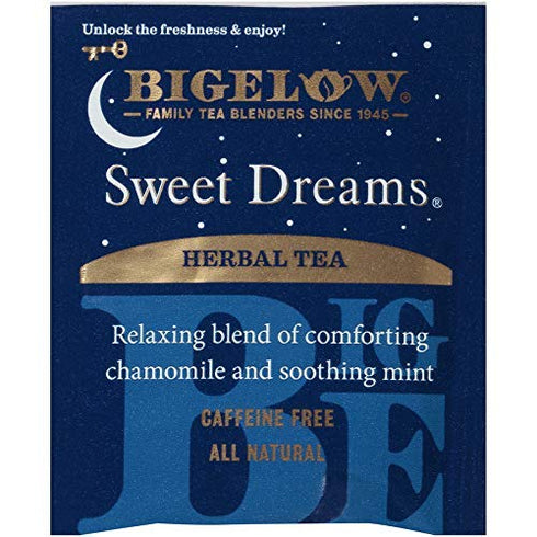 Herbal Tea Sweet Dreams, 20 Count (Pack of 3) by Bigelow Tea