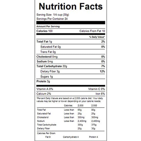 Wheat Montana 7 1.6 (2 pack) Farms & Bakery, Grain with Flax Seed Cereal, Pound