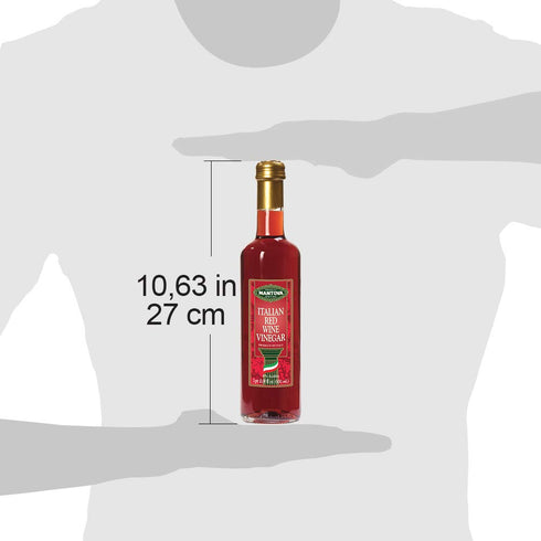 16.9 Oz (Pack 2) Mantova Italian Red Wine Vinegar, Fl