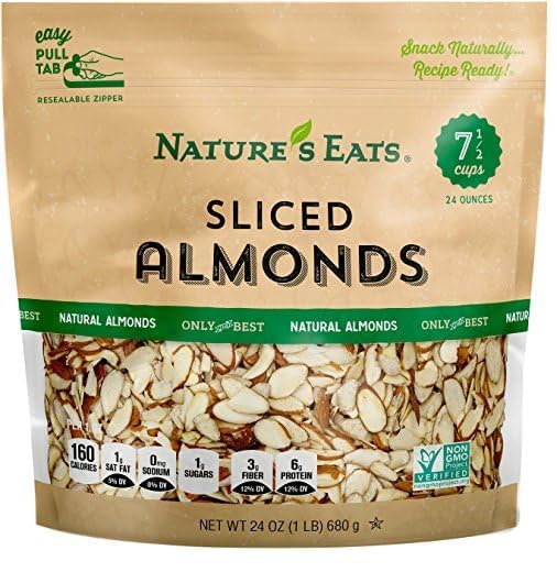 Nature's Eats, Sliced Almonds, 24 Oz