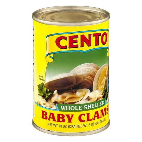 10 oz Cento Whole Baby Clams - Can