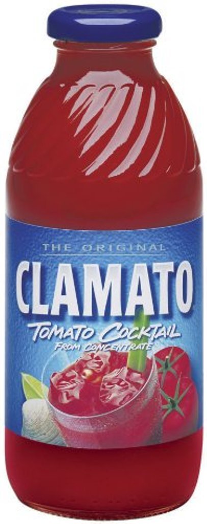 Clamato Juice, 16-Ounce Glass Bottles (Pack of 12)