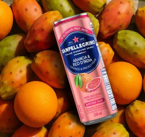 Pack 11.15 Oz (12 Pack) San Pellegrino Sparkling Fruit Beverages Variety - Fl Cans