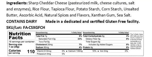 2 Southern Gourmet Gluten Free Cheese Straws, Traditional Cheddar, Pounds
