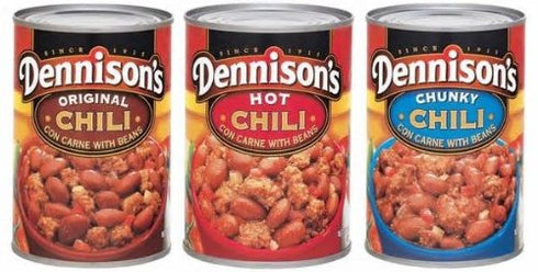 Dennison's Deluxe Dennisons Chili Con Carne Bundle Featuring 2 Cans each of Dennisons