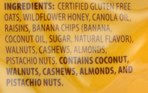 Udi's 12 (Pack 3) Gluten Free Granola, Original, Ounce