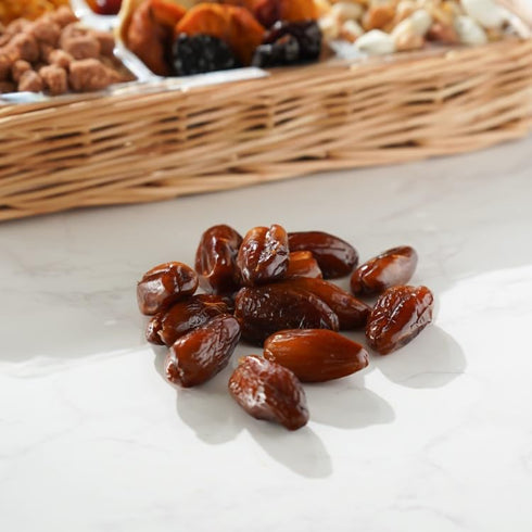 Broadway Basketeers Deluxe Thank You Dried Fruit And Nuts Gift Basket - A Premium Healthy Appreciation Gift