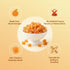 H2ONDBQF 10.58oz | Premium Candied Orange Peel Dices Sweet & Zesty Citrus Bits for Baking, Breads, Cookies & Fruitcakes