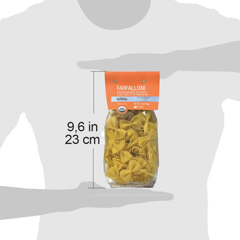 Sanremo (Pack 12) Organic Farfalloni Specialty Pasta