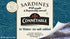 4.375 Pack 12 Sardines | Connetable | Sardines in Water | No salt added | Ounce |