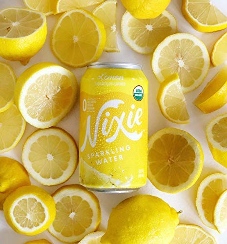 12 8 count pack 3 packs Nixie Organic Lemon Sparkling Water, Fluid Ounce - per - per case.