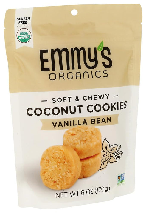 EMMY 6 OZ S Organic Vanilla Bean Coconut Cookies