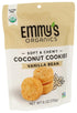 EMMY 6 OZ S Organic Vanilla Bean Coconut Cookies