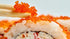 Frozen (50g Orange Genki Tobiko Caviar Premium Flying Fish Roe from Taiwan Glass Jar), Naturally Vibrant Crunch