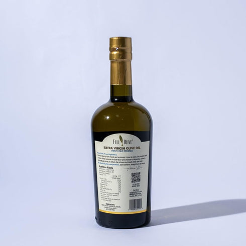 Mendoza, 100 Full Olive - Extra Virgin Olive Oil - High Altitude - First Cold Press - Single Origin - Argentina - Hand