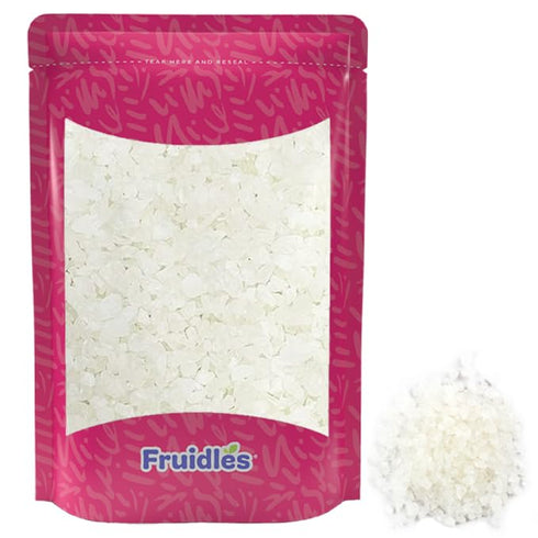 Fruidles Natural White Rock Sugar for Tea and Coffee, Clear Pure Cane