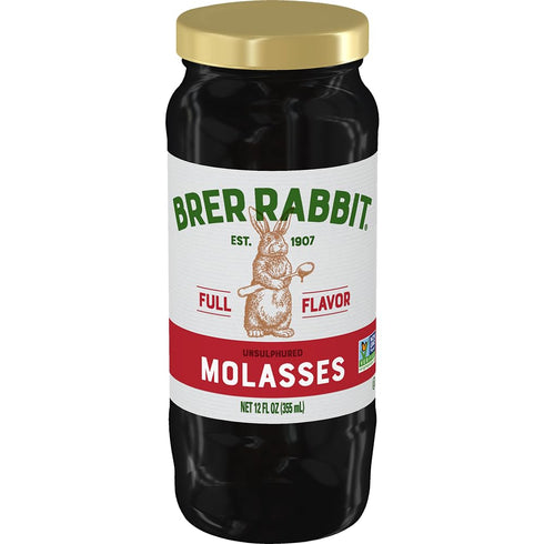 Brer Rabbit Unsulphured Molasses, Full Flavor, 12 Ounce