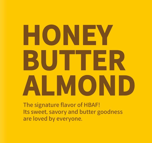 (1x190gram) HBAF [Official Gilim Korean Honey Butter Seasoned Almonds Nut Snack | Gluten Free | Kids After-School