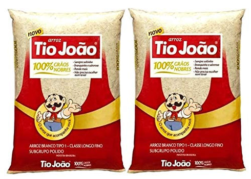 Tio Joo Tio Joao, Long Grain White Rice, 2pk, 32 Ounce
