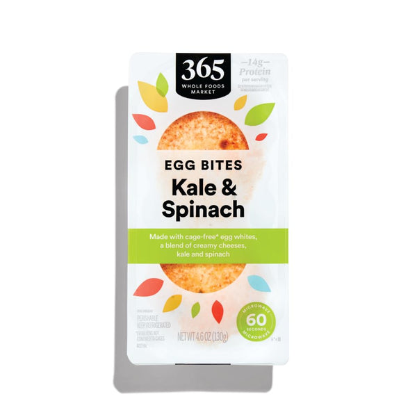365 by Whole Foods Market Kale and Spinach Egg Bites with Egg White, 4.6 OZ