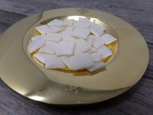 Trinity Church Supply Communion 1/2 Inch, 500 Count Soft Bread Hosts, Church Altar Bread Wafers for Mass Services
