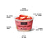 5oz MUSH Overnight Oats - Strawberry - Good Source of Fiber, Non-GMO, Dairy Free, Gluten Free