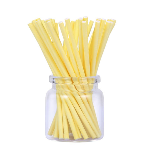 210 Count Colored Lollipop Sticks, 4 Inch, 7 Colors (Rose-red, Blue, Yellow, Purple, Green, Watermelon Red, White)