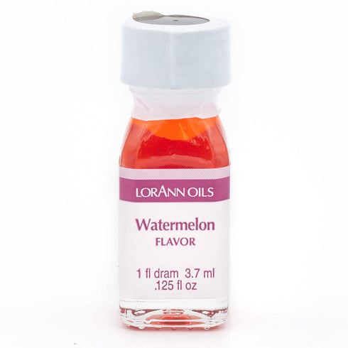 LorAnn Oils Super Strength Flavoring - Watermelon, Pack of 2, 0.125 fl oz - 4X Stronger for Candy Making