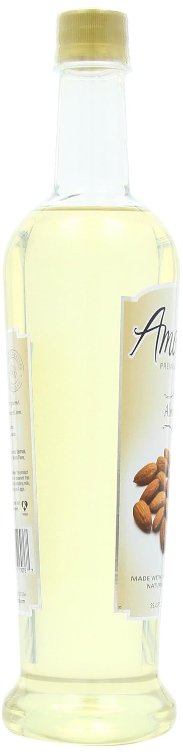25.4 Packaging Amoretti Premium Syrup, Almond Orgeat, Ounce May Vary
