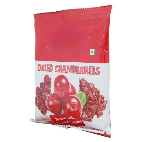 Generic 100% 200g Dried Cranberry Whole Slices, Ready to Eat Snack | Clean with No Added Preservatives | No Added