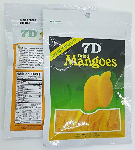 Naturally Delicious 7D Tree Ripened Dried Mango, 2 Pack