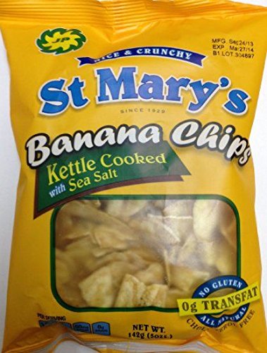 St. Mary's 5 x St Mary's Banana Chips 142gram(5oz)