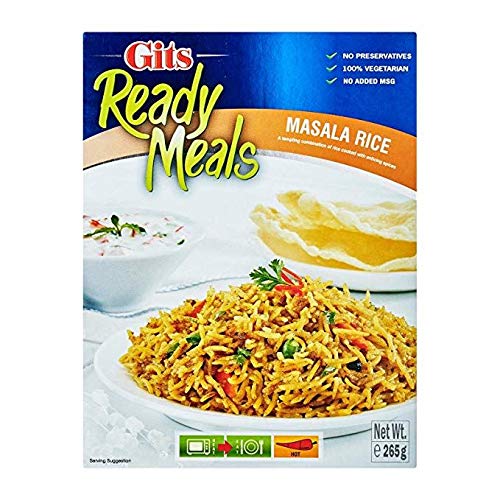 Gits Masala Rice - (combination of rice cooked with enticing spices) - 265g
