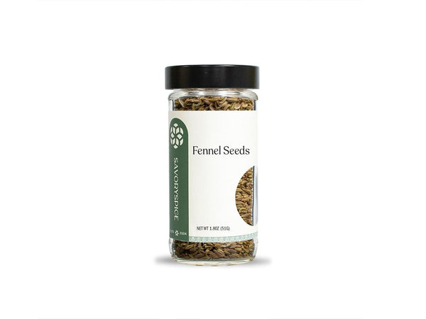 Savory Spice Fennel Seeds (1.8 oz) - Whole Fennel Seed Seasoning for