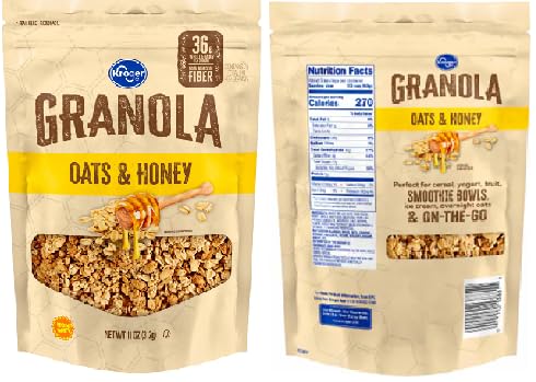 Generic Oats & Honey Granola (2 Bags, 11 oz. each)