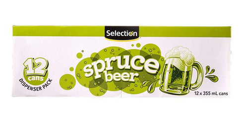 Selection Spruce Beer 12 cans Imported (12x12oz)