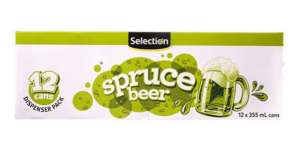 Selection Spruce Beer 12 cans Imported (12x12oz)