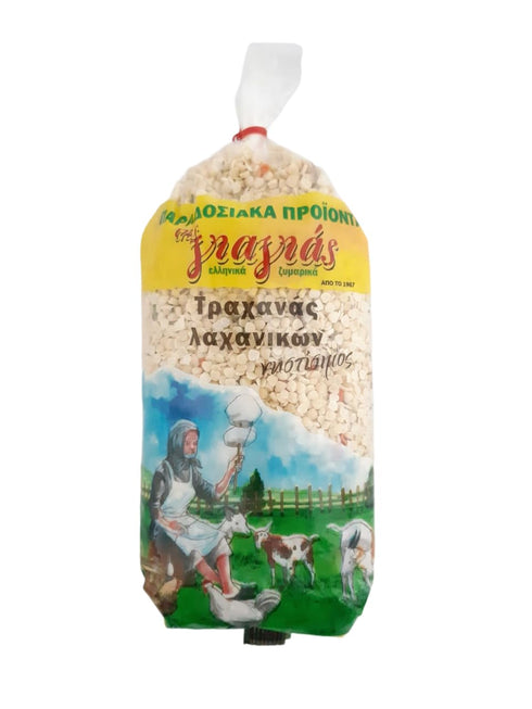 Generic TIS GIAGIAS Vegetable Trahana 500g Traditional Greek Fermented Vegan Pasta with Vegetables