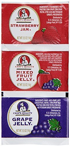 Chef's Quality Jelly Assortment, 6.25 Pound by