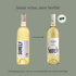 3g 50 750ml (25 oz) Surely Non Alcoholic Wine, De-alcoholized California Sauvignon Blanc, Alcohol-removed White Wine