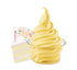 Countertop 6 lb Frostline Birthday Cake Soft Serve Ice Cream Mix, Lactose & Gluten Free - Just Add Water, Dairy