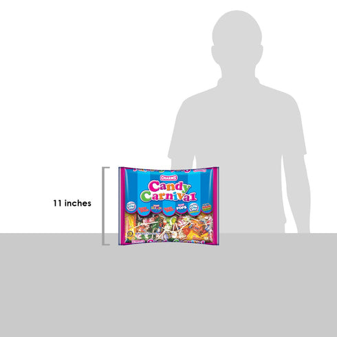 Charms Candy Carnival, Fantastic Candy Variety Mix Bag, Peanut Free, Gluten Free, 44oz Bag
