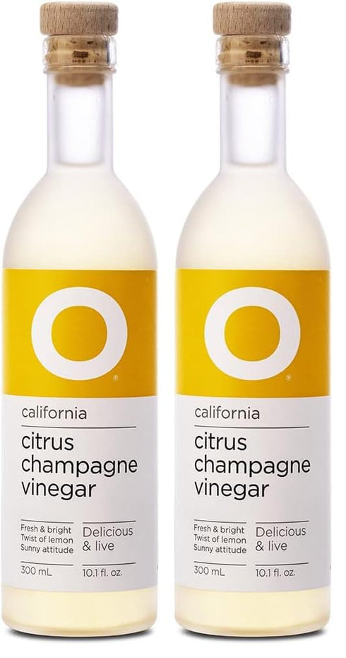 O Olive Oil O Citrus Champagne Vinegar, 10.1 Fl Oz (Pack of 2)