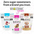 (12 oz, 2 Pack) Wholesome Yum Besti Natural Brown Sugar Substitute - Keto Brown Monk Fruit Sweetener Blend
