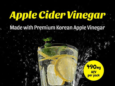 80g 10packs RAWEL Apple Cider Vinegar konjac Jelly x (Lemon)/ ACV/Sugar Free/Low Calories/Fruit Flavor Jelly with Low